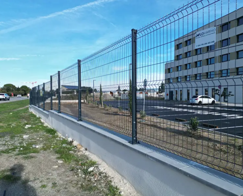 cloture valence rigide