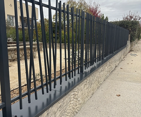 clotures barraudées