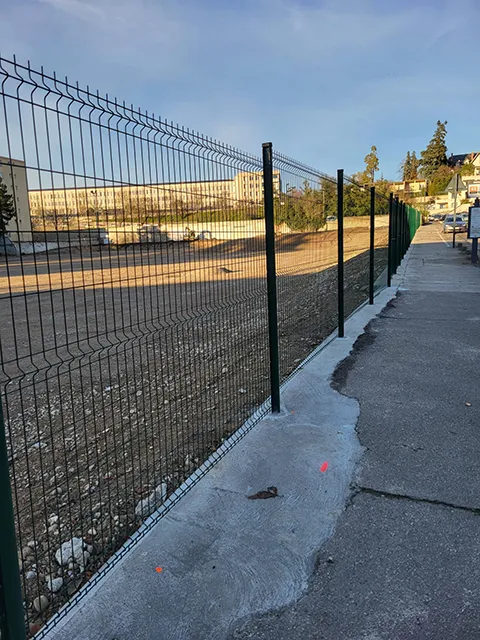 Cloture pour industrie et logistique Valence